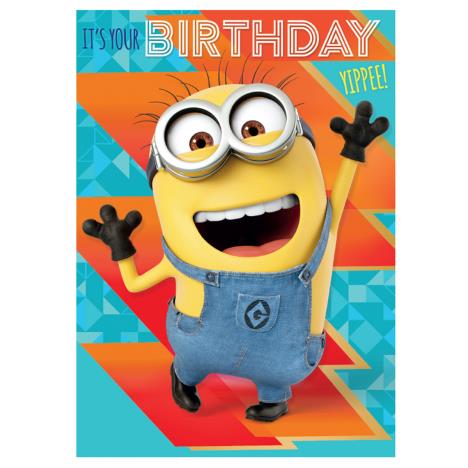 Its Your Birthday Minions Sound Card £4.99